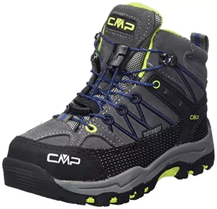 CMP Damskie buty trekkingowe Rigel Mid Shoe Wp, Graffite Marine, 38 EU - Buty trekkingowe damskie - miniaturka - grafika 1