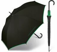 Parasole - PARASOL PARASOLKA DAMSKA BENETTON CZARNA DŁUGA - miniaturka - grafika 1