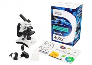 Mikroskop Discovery Pico biało-czarny - Mikroskopy i lupy - miniaturka - grafika 4