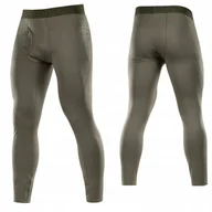 Spodnie narciarskie - M-TAC, Spodnie termoaktywne, Delta Level2, Zielone, XXL - miniaturka - grafika 1