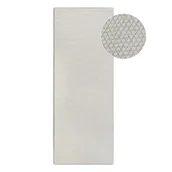 Dywany - Kremowy chodnik z mieszanki wełny tkany ręcznie 80x200 cm Pradesh Natural White – Elle Decoration - miniaturka - grafika 1