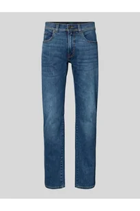 Jeansy o kroju tapered fit z 5 kieszeniami model LYON - Pierre Cardin - Spodnie męskie - miniaturka - grafika 1