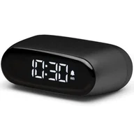 Wyposażenie pokoiku dziecięcego - Budzik LEXON Minut Mini Czarny - miniaturka - grafika 1