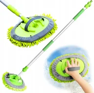 Akcesoria do mycia samochodu - SZCZOTKA NA TELESKOPIE DO MYCIA SAMOCHODU SZYB z Uchwytem na RĘKĘ CLEANFUZZ - miniaturka - grafika 1