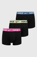Majtki męskie - Nike bokserki 3-pack męskie kolor czarny - miniaturka - grafika 1