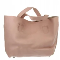 Torebki damskie - Ginger Damska Różowa Torebka z Uszkami Mała Mpc - miniaturka - grafika 1