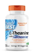 Aminokwasy - Doctor's Best , L-theanine z sunt heanine, 150 MG, 90 VEG. kapsułek DRB-00197 - miniaturka - grafika 1