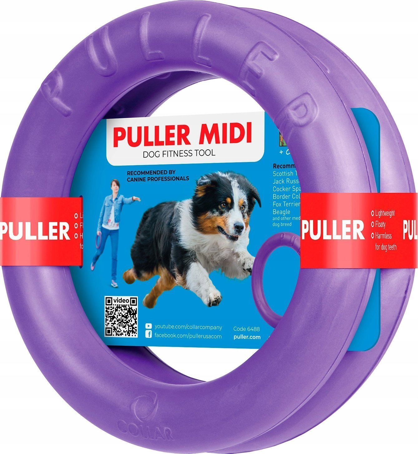 Collar PULLER MIDI 19,5cm 2szt/op