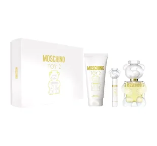 Moschino Toy 2 zestaw Edp 100 ml + Mleczko do ciała 100 ml + Edp 10 ml dla kobiet - Zestawy perfum damskich - miniaturka - grafika 1