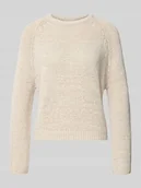 Swetry damskie - Sweter o kroju relaxed fit z mieszanki bawełny - miniaturka - grafika 1