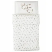 Pościel dla dzieci - KOMPLET POŚCIELI DZIECIĘCEJ KRÓLIKI 110x125 CM - miniaturka - grafika 1