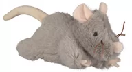 Zabawki dla kotów - Trixie Mysz dźwiękowa pluszowa 15cm - miniaturka - grafika 1