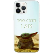 Etui i futerały do telefonów - Etui dedykowane do Samsung M33 5G wzór:  Baby Yoda 004 oryginalne i oficjalnie licencjonowane - miniaturka - grafika 1