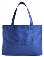 Torby męskie - Ted Baker Męska płócienna torba plażowa Lukkee, jeden rozmiar, granatowy, One Size - miniaturka - grafika 1