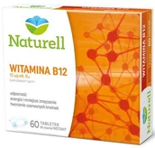 Serce i układ krążenia - Naturell USP ZDROWIE Witamina B12 x 60 tabl do ssania INSTANT - miniaturka - grafika 1