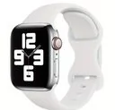 Akcesoria do smartwatchy - Pasek do Apple Watch Sport 38/40 mm S/M Biały - miniaturka - grafika 1