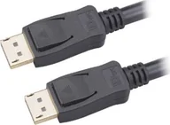 Kable komputerowe i do monitorów - Kabel Akasa DisplayPort - DisplayPort 3m czarny AK-CBDP23-30BK - miniaturka - grafika 1