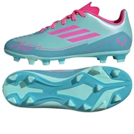 Piłka nożna - Buty adidas F50 Club Jr FG/MG IH0932 niebieski 35 - miniaturka - grafika 1
