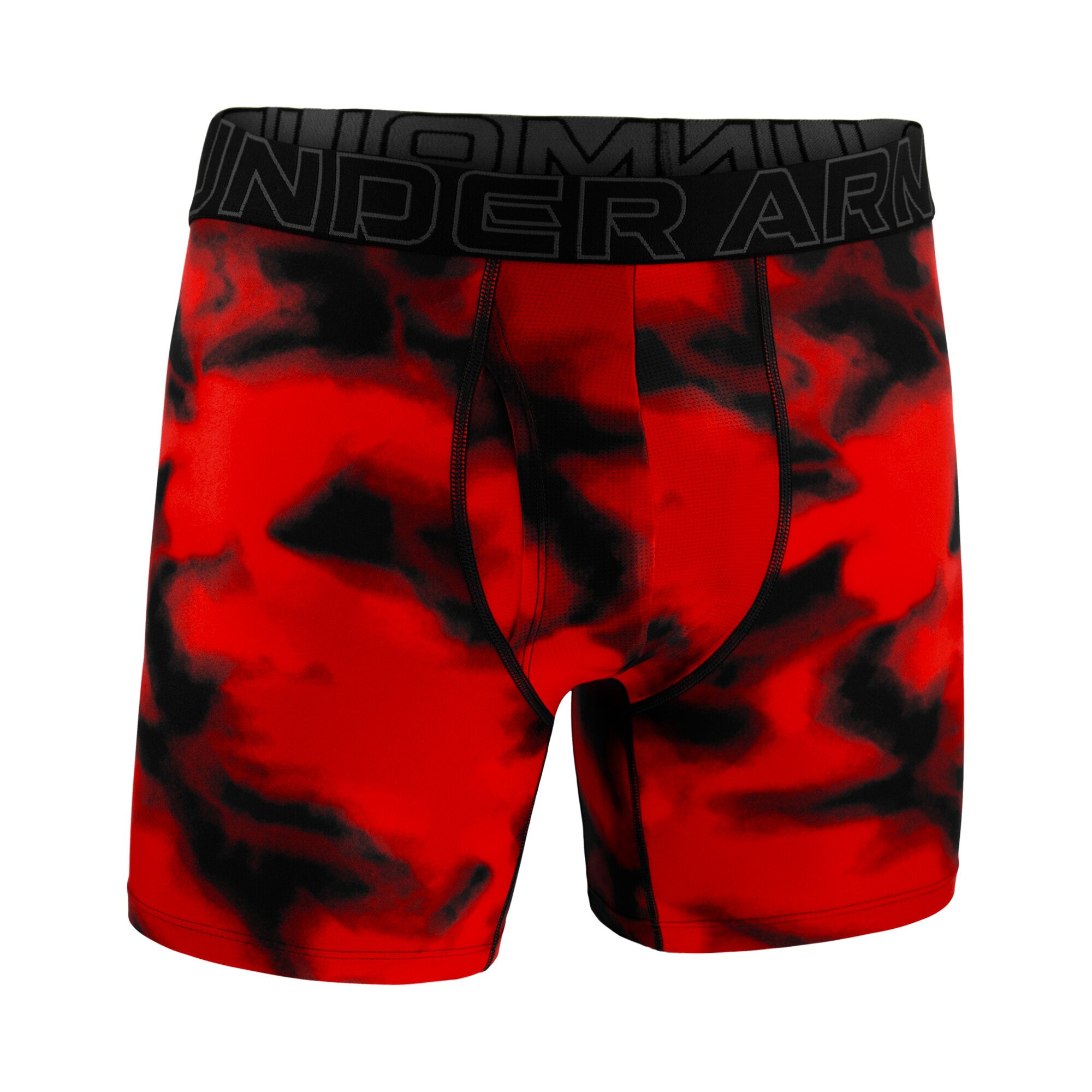 Bokserki męskie Under Armour Perf Tech Graphic 6in Red XXL