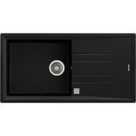 Zlewozmywaki - Teka Zlewozmywak STONE 60 L-TG 1B 1D AUTO WST CARBON - miniaturka - grafika 1