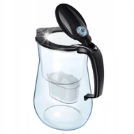 Dzbanki filtrujące - Dzbanek Aquaphor Onyx black+3szt B100-25Maxfor MG+ - miniaturka - grafika 1