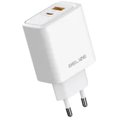 Ładowarki do telefonów - Ładowarka sieciowa Beline 45W GaN USB-A/USB-C BLN2CW45 biały - miniaturka - grafika 1
