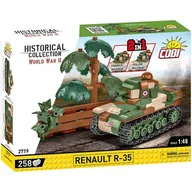 Klocki - Cobi 2719 Czołg Renault R-35 francuski lekki czołg piechoty oznaczenia 2w1 - miniaturka - grafika 1