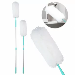 Szczotka do kurzu teleskopowa 115-160 cm kod: O-779036 + Sprawdź na SuperWnetrze.pl - Miotły, szufle, mopy - miniaturka - grafika 1