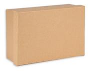 Opakowania i torebki na prezenty - Empik, pudełko prezentowe, kraft, rozmiar L - miniaturka - grafika 1