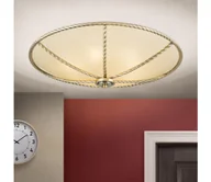 Lampy sufitowe - Orion DL 7-567/56 - Plafon MAURO 5xE27/60W/230V śr. 56 cm brąz - miniaturka - grafika 1