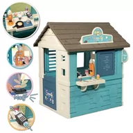Place zabaw - SMOBY Domek ogrodowy dla dzieci Lodziarnia 105x110x127 cm Smoby - miniaturka - grafika 1