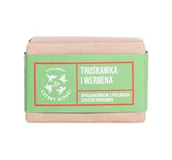 Mydła - Cztery szpaki Cztery Szpaki Mydło Truskawka i Werbena 110g 12FA-243BB - miniaturka - grafika 1