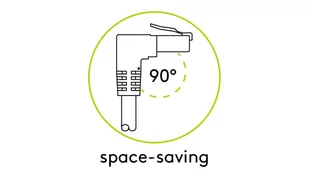 Kabel LAN Patchcord CAT 6A S/FTP 1x90 biały 5m - Patchcordy - miniaturka - grafika 4