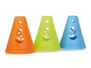 Powerslide Playlife Free Skating cones 10P, niebieski, 1 rozmiar 908009BLUE - Akcesoria do skatingu - miniaturka - grafika 1