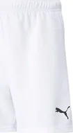 Spodenki męskie - Puma Spodenki męskie Puma teamRISE Short Jr białe 704943 03 164cm - miniaturka - grafika 1