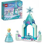 Klocki - LEGO Disney Frozen Dziedziniec zamku Elzy 43199 - miniaturka - grafika 1