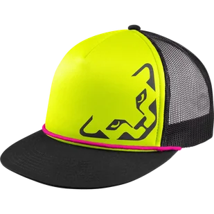 DYNAFIT Trucker cap fluo yellow - Czapki męskie - miniaturka - grafika 1