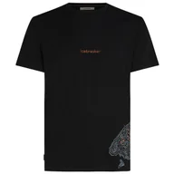 Koszulki sportowe męskie - Koszulka męska Icebreaker Men Merino 150 Tech Lite SS Tee 30th Anniversary Rozmiar: L / Kolor: czarny - miniaturka - grafika 1