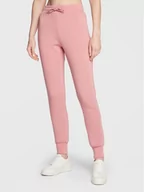 Dresy damskie - Guess Spodnie dresowe Allie Scuba V2YB18 K7UW2 Różowy Regular Fit - miniaturka - grafika 1