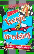 Kartki okolicznościowe i zaproszenia - Kartka na 4 urodziny dla chłopczyka 2K73 - miniaturka - grafika 1