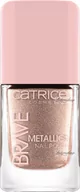 Lakiery do paznokci - Catrice - BRAVE - Metallics Nail Polish - Metaliczny lakier do paznokci - 10,5 ml - - miniaturka - grafika 1