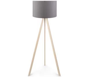 Lampa stojąca AYD 1xE27/60W/230V szara/beżowa - Lampy stojące - miniaturka - grafika 1