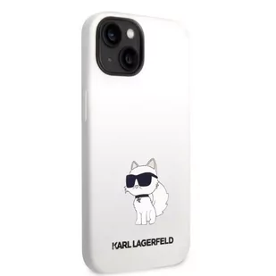 Etui Karl Lagerfeld KLHCP14MSNCHBCH do iPhone 14 Plus 6,7" hardcase Silicone Choupette - Etui i futerały do telefonów - miniaturka - grafika 3
