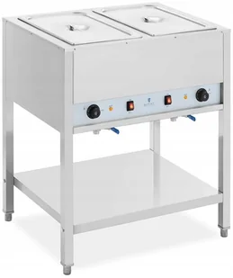 Bemar - 1265 W - 2 x GN 1/1 - z podstawą - Royal Catering RCCD-1/1 2X200 - Inne urządzenia gastronomiczne - miniaturka - grafika 1