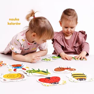 Bright Junior Media Puzzle Robaczki czworaczki - Media - Puzzle - miniaturka - grafika 1