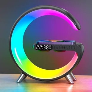 Powerton Inteligentna lampa stołowa Smart light G-Light INSPIRE czarna - Systemy inteligentnych domów - miniaturka - grafika 1