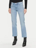 Spodnie damskie - ONLY Jeansy Lopez 15339694 Niebieski Straight Fit - miniaturka - grafika 1