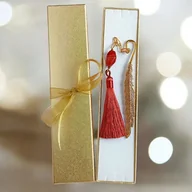 Zakładki do książek - Zakładka PREMIUM : agat rudy - kamień równowagi - miniaturka - grafika 1