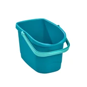 Miotły, szufle, mopy - Wiadro do sprzątania Power Clean Leifheit - miniaturka - grafika 1