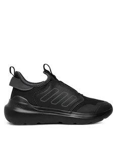 adidas Sneakersy Tensaur Comfort JR7662 Czarny - Buty dla dziewczynek - miniaturka - grafika 1